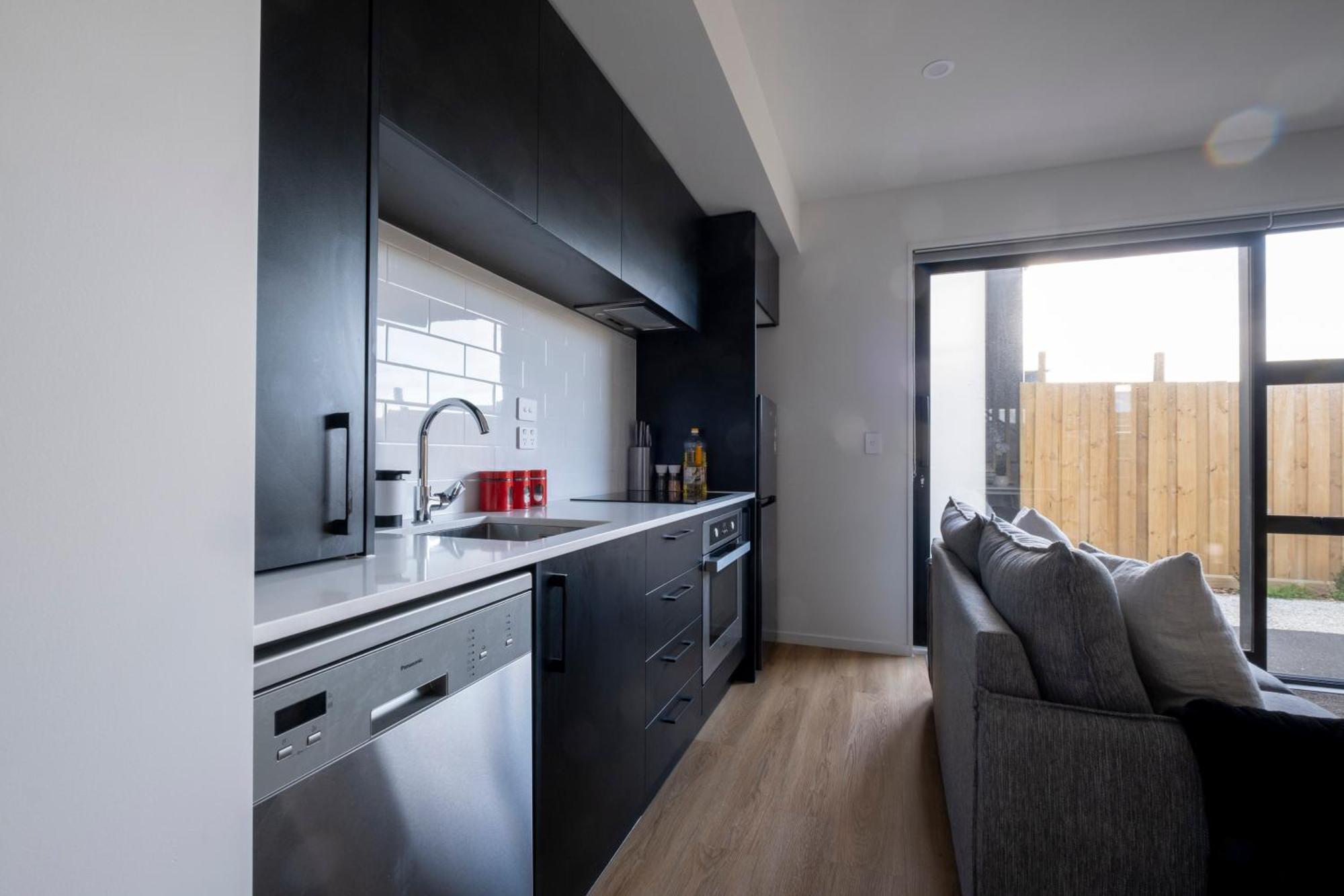 Luxury 2 Bed Townhome In Cbd Christchurch Exteriör bild