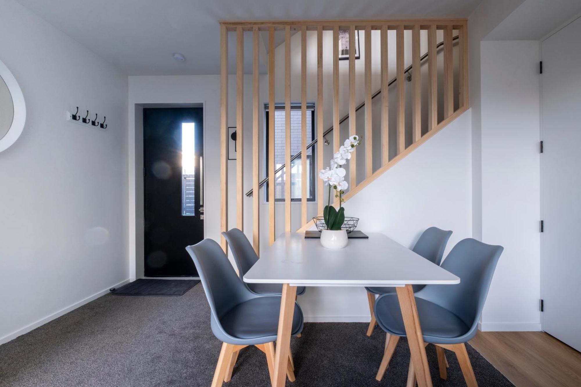 Luxury 2 Bed Townhome In Cbd Christchurch Exteriör bild