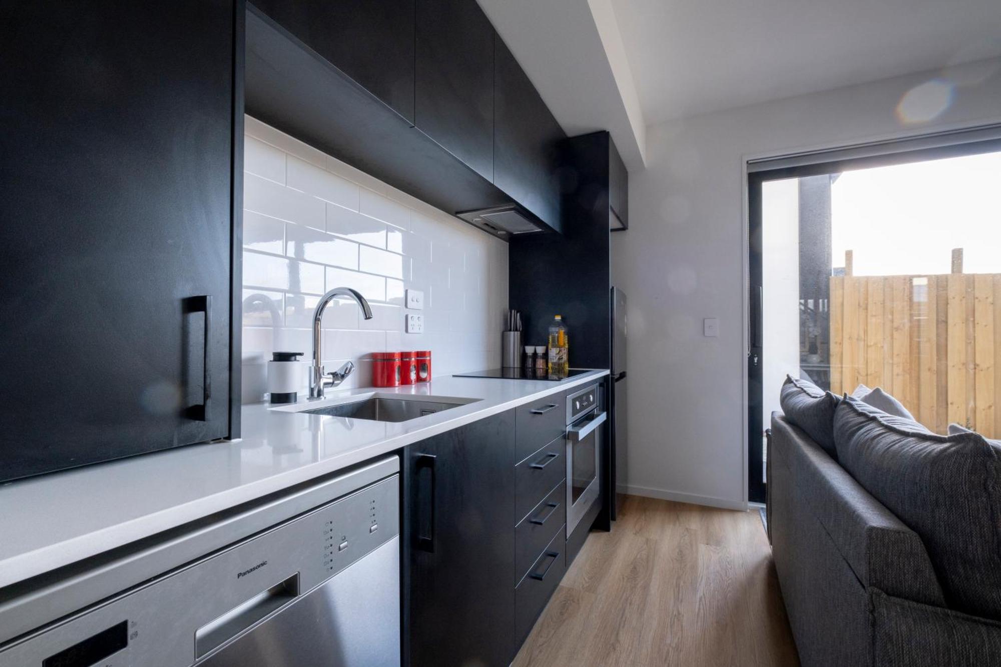 Luxury 2 Bed Townhome In Cbd Christchurch Exteriör bild