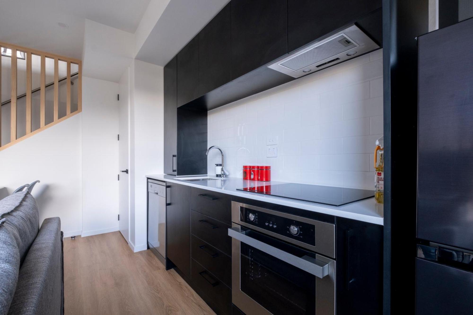 Luxury 2 Bed Townhome In Cbd Christchurch Exteriör bild