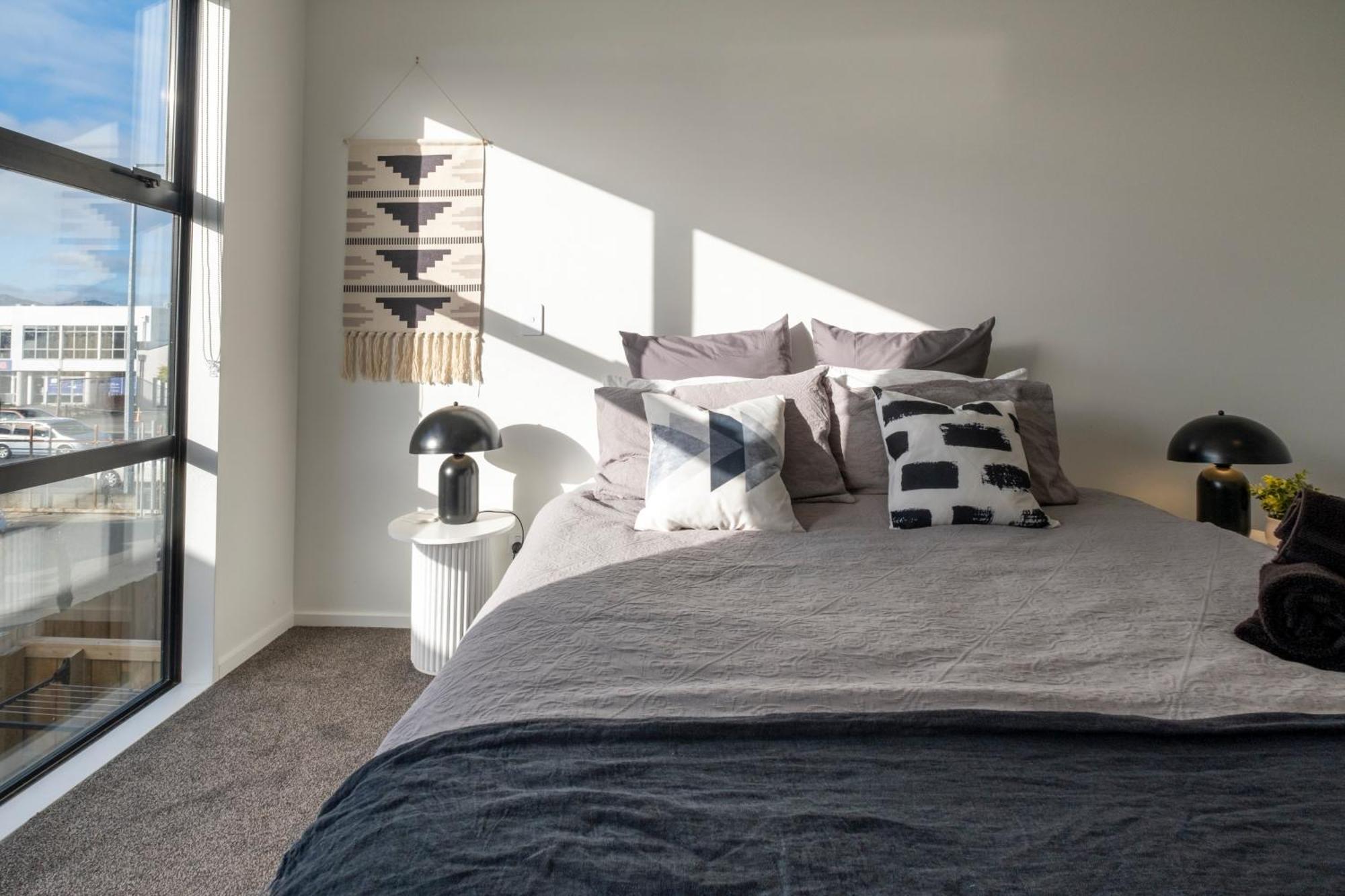 Luxury 2 Bed Townhome In Cbd Christchurch Exteriör bild
