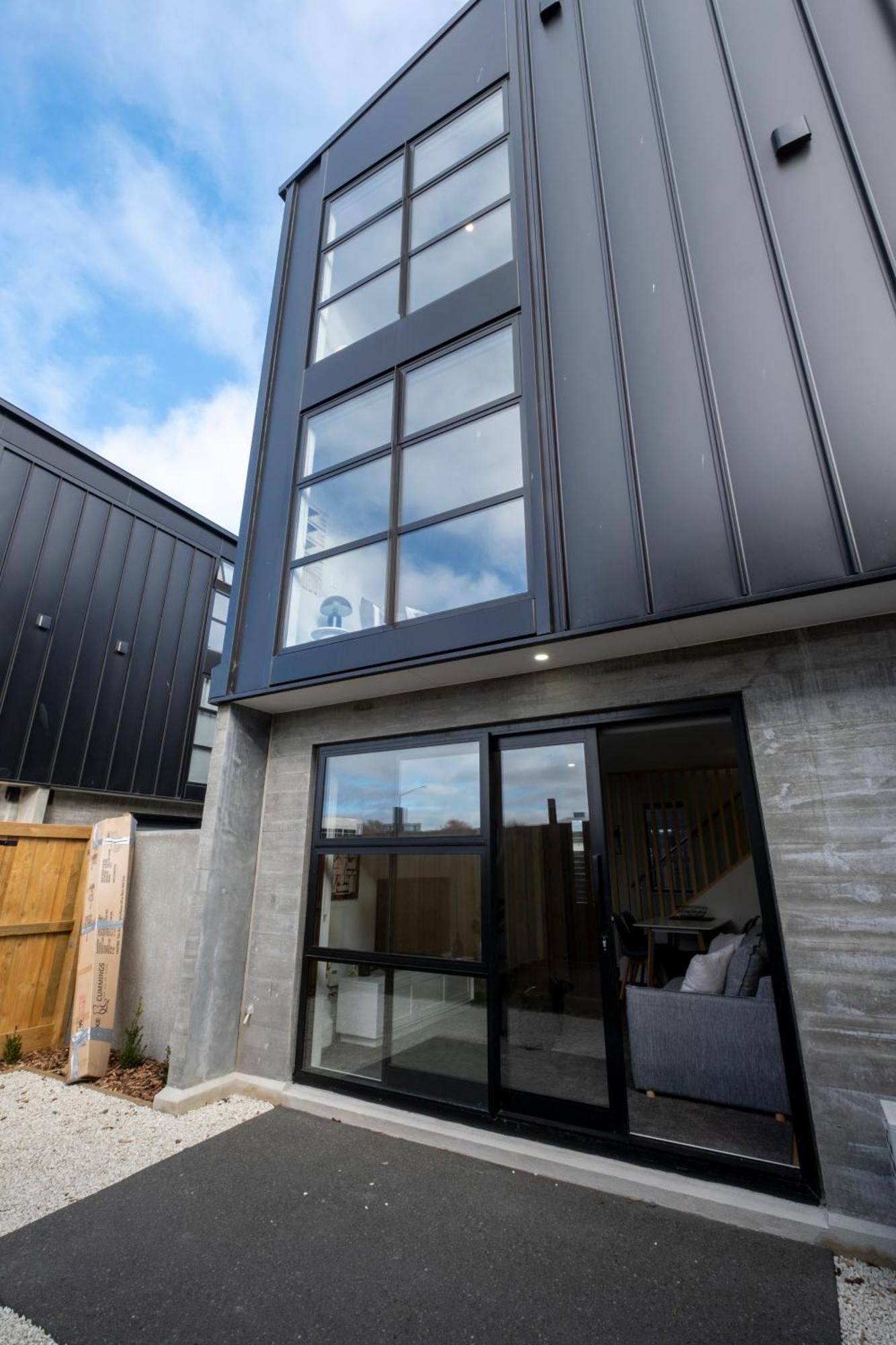 Luxury 2 Bed Townhome In Cbd Christchurch Exteriör bild